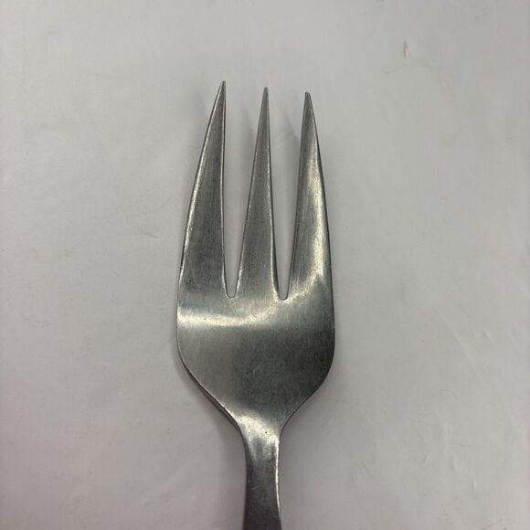 Vintage Mar-Crest Ebony Elegance (Stainless) Atomic Starburst Japan Serving Fork - Picture 5 of 16